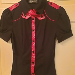 Lip Service military shirt